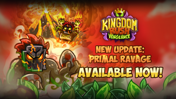 Ironhide Game Studio - KINGDOM RUSH VENGEANCE is now available on  #APPLEARCADE! It's time to fulfill the Dark Lord's sweet, sweet revenge 😈  Play Kingdom Rush Vengeance on #AppleArcade now: 🔥