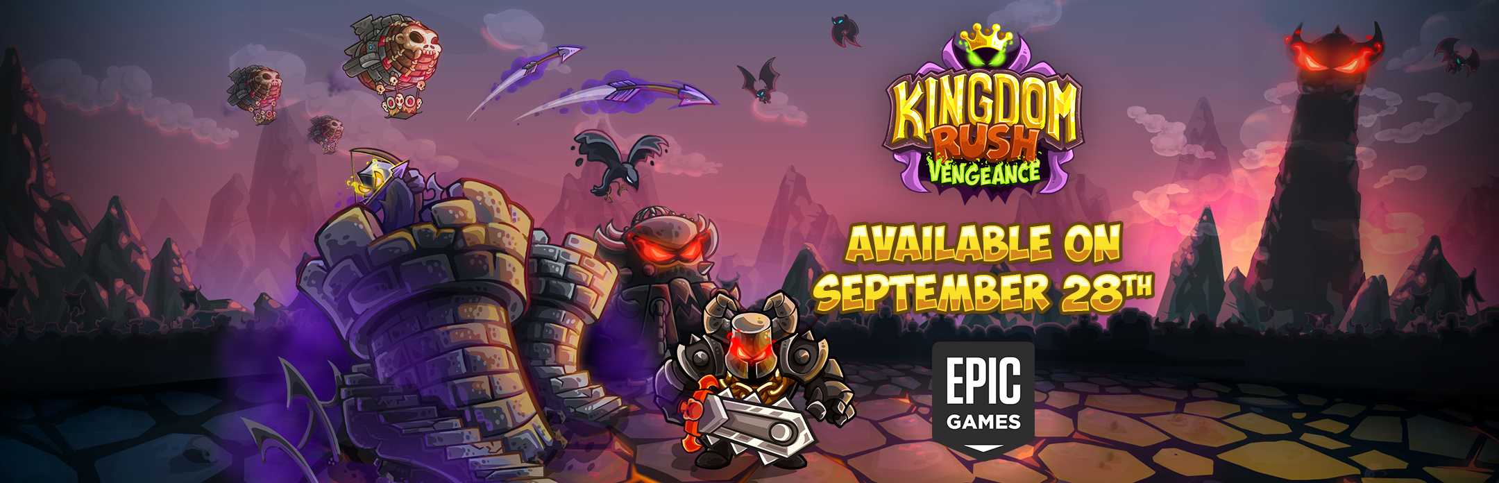 Ironhide Game Studio - KINGDOM RUSH VENGEANCE is now available on  #APPLEARCADE! It's time to fulfill the Dark Lord's sweet, sweet revenge 😈  Play Kingdom Rush Vengeance on #AppleArcade now: 🔥