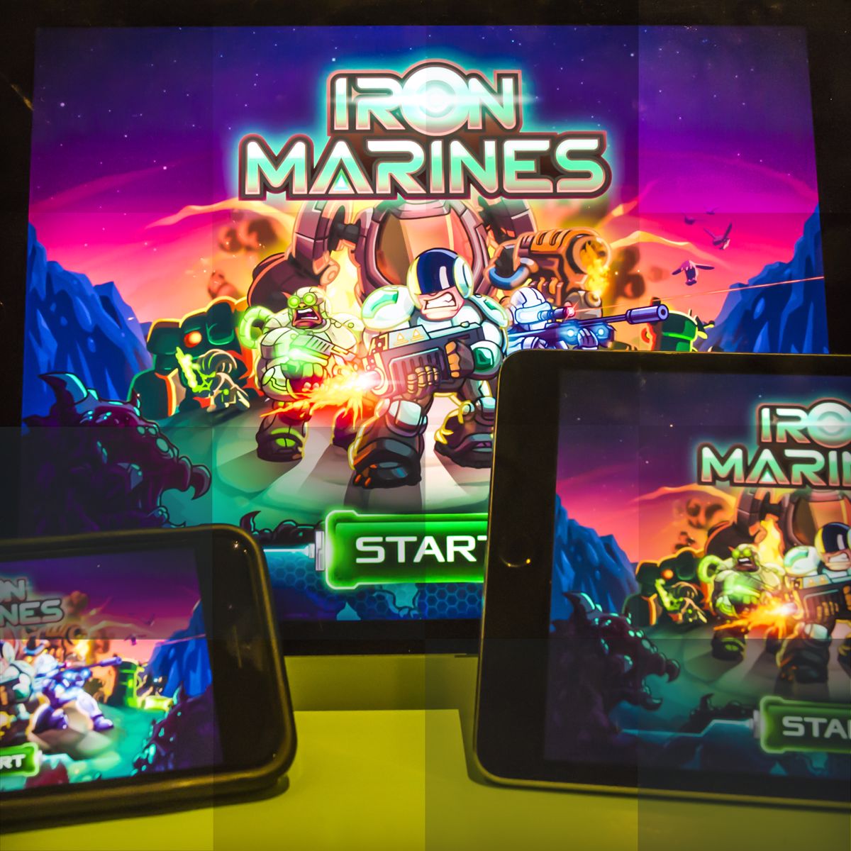 ironhide game studio iron marines